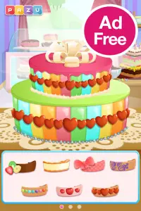 Cake Maker game - Cooking game Screen Shot 1