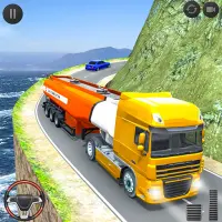 तेल टैंकर ट्रक ड्राइविंग खेल Screen Shot 2