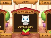 My Virtual Cat - Cute Virtual Pet Kittens Screen Shot 8