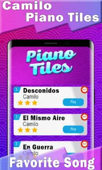 Camilo - Piano Tiles Screen Shot 0