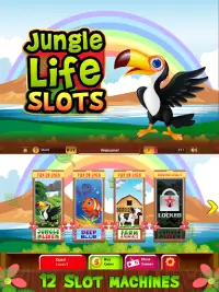 Jungle Life Slots Free Pokies Screen Shot 5