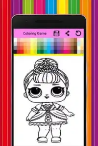 coloring book for dolls surprise  HD Screen Shot 2