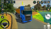 Euro Tanker Oil Truck Game 3D Screen Shot 0