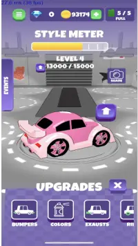 Flick Cars: Mini Golf Racing Adventure Screen Shot 4