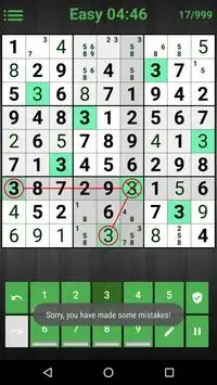 Sudoku Puzzle Screen Shot 21