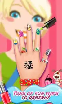 High School Nail Art Screen Shot 0