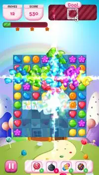 Queen Candy Fun Crush - Match Bomb Blast Screen Shot 4
