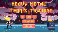 Heavy Metal Tennis Training Screen Shot 0