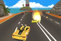 Crazy Car Racer: Car Death Rac Screen Shot 1