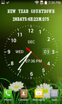 Clock Live Wallpaper Screen Shot 4