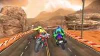 Road Rash Rider: Permainan Perlumbaan Basikal Screen Shot 5
