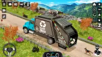 Trash Truck Games Simulator 3D Screen Shot 1