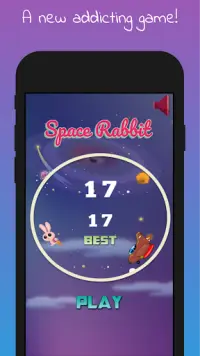 Space Rabbit: Circle Escape Screen Shot 0