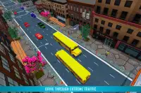 Virtual High School Bus Driver Simulator Screen Shot 10
