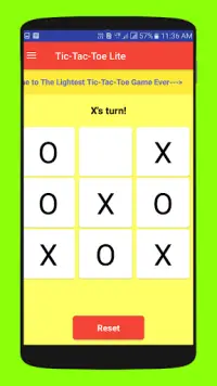 Tic-Tac-Toe game - With Colour Changing Background Screen Shot 3