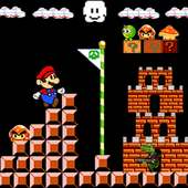 classic Mario adventure game