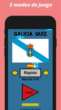 Galicia Quiz - Juego de Preguntas Screen Shot 2