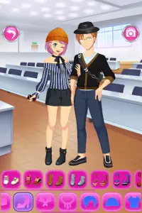 Anime Couples Dress Up Game Screen Shot 5