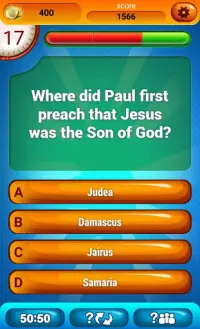 Bible Trivia Game Screen Shot 5