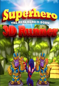 Super Hero 3D Runner Screen Shot 0