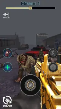 Zombie Killing:Killing Game Screen Shot 1