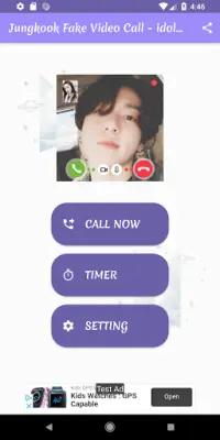 Call with BTS Jungkook – Fake Video Call Prank Screen Shot 5