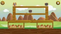 Squirrel Blocks - Blocks smashing escape game free Screen Shot 3