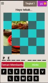 Tebak Makanan Khas Indonesia Screen Shot 0