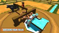 Profesional de Corn Farm: Blocky Farmer Simulator Screen Shot 12