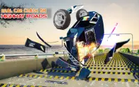 Deadly Car Crash Engine Damage: Speed Bump Race 18 Screen Shot 11