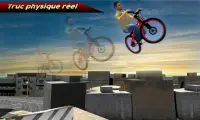 Cycliste sur le toit Stunt Man Screen Shot 2