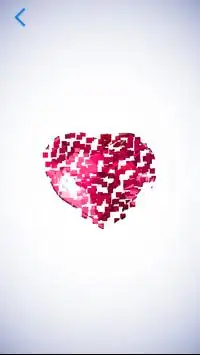 Polysphere Love Poly Art Hearts 3D Puzzle Screen Shot 1
