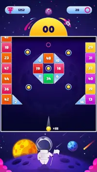 Space Balls - Bricks Breaker Screen Shot 2