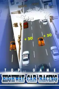 Highway Car Racing - Top Game Screen Shot 2