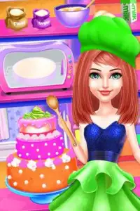 Compras en el supermercado y Girls Cooking Mania Screen Shot 4