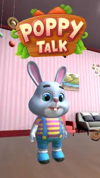 Poppy Talk : My Talking Rabbit Screen Shot 4