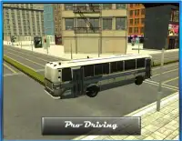 3D حافلة المطار محرك Screen Shot 1