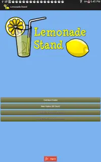 Lemonade Stand Screen Shot 14