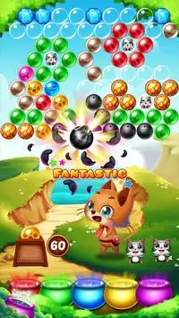Kitty Pop: Bubble Shooter Screen Shot 1
