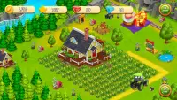 Family Farm Games Farming Town Screen Shot 1