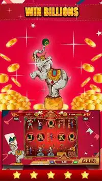 Circus Slots - Wonderland Spin Screen Shot 0