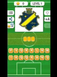 Quiz Football Logo Game Screen Shot 1
