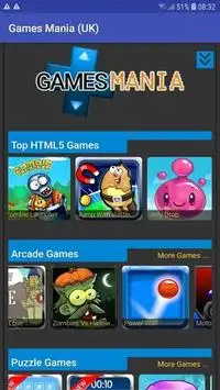 Games Mania Screen Shot 0