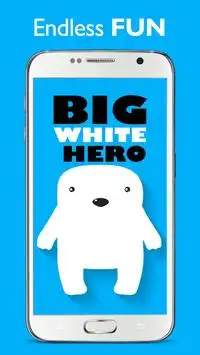 Big White Hero: The Epic Jump Screen Shot 0