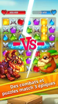 Pet Heroes: Puzzle Adventure Screen Shot 1