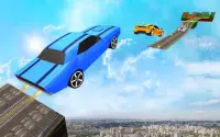 Real Impossible Car Stunt Racing Games- Free Games Screen Shot 2