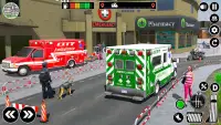 911 Ambulance Rescue City Sim Screen Shot 3