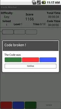 Code Master Screen Shot 1