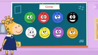 الأشكال والألوان للأطفال Screen Shot 1