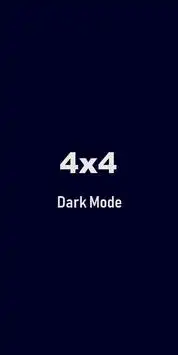 4x4 Dark Mode Screen Shot 0